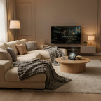 Oversized Plush Faux Fur Throw