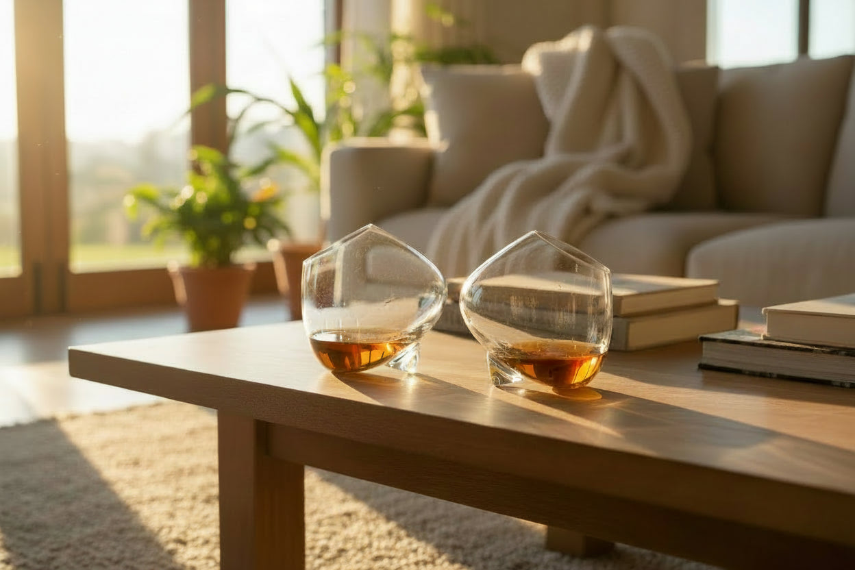 Crystal Silhouette Tumbler Set