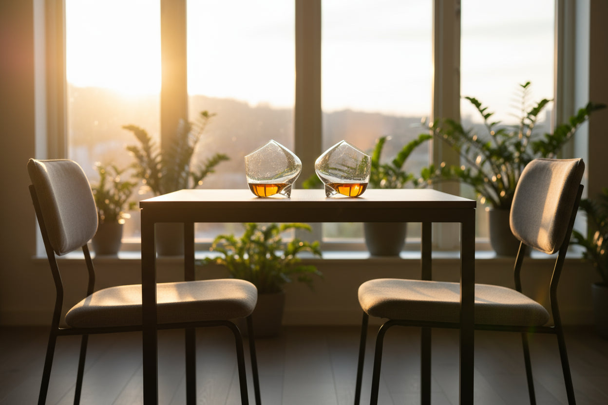 Crystal Beverage Glass Set