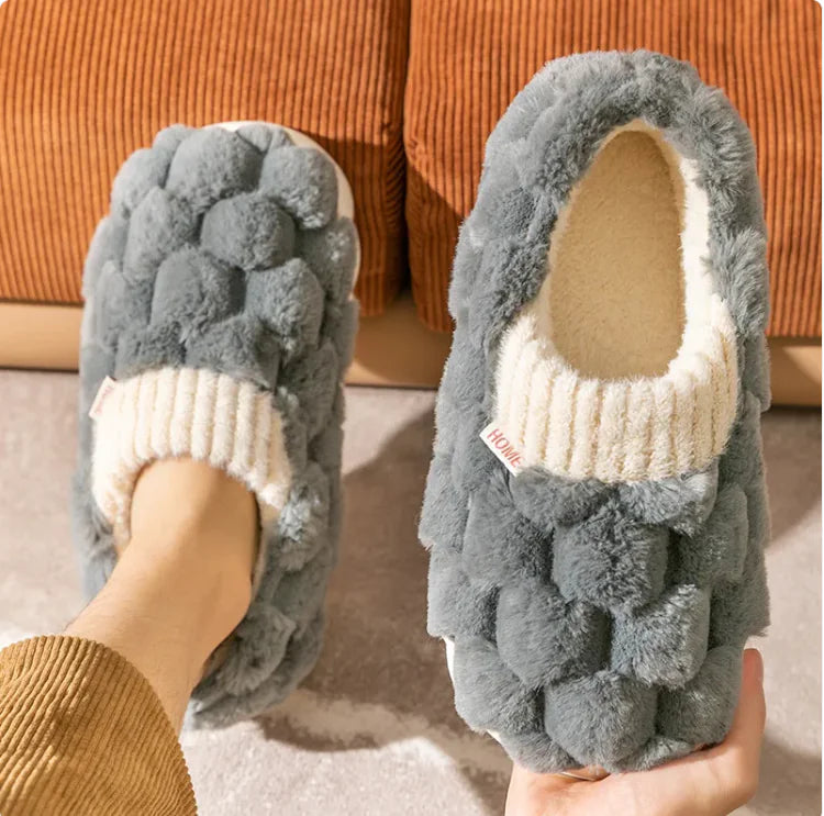Cozy Plush House Slippers