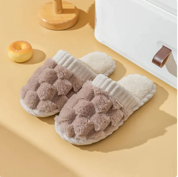Cozy Plush House Slippers